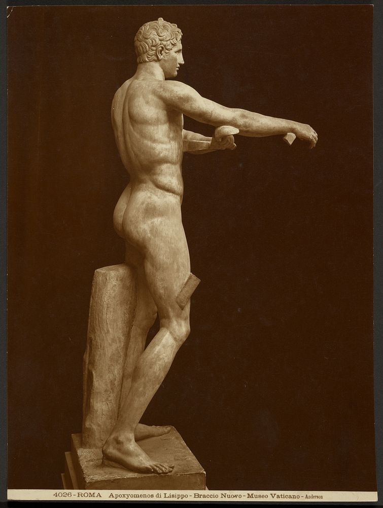 Apoxyomenos by Lisippo, Vatican Museum by James Anderson