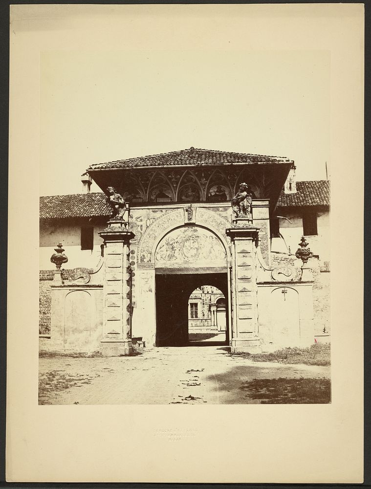 Certosa di Pavia, Entryway by Deroche and Heyland