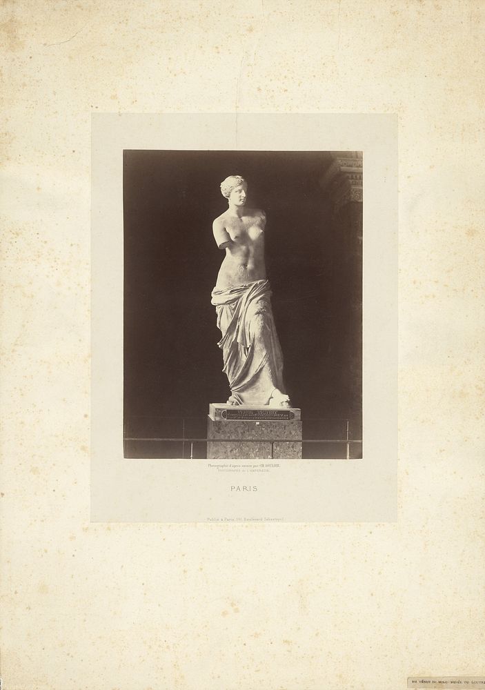 Venus de Milo, Paris by Charles Soulier