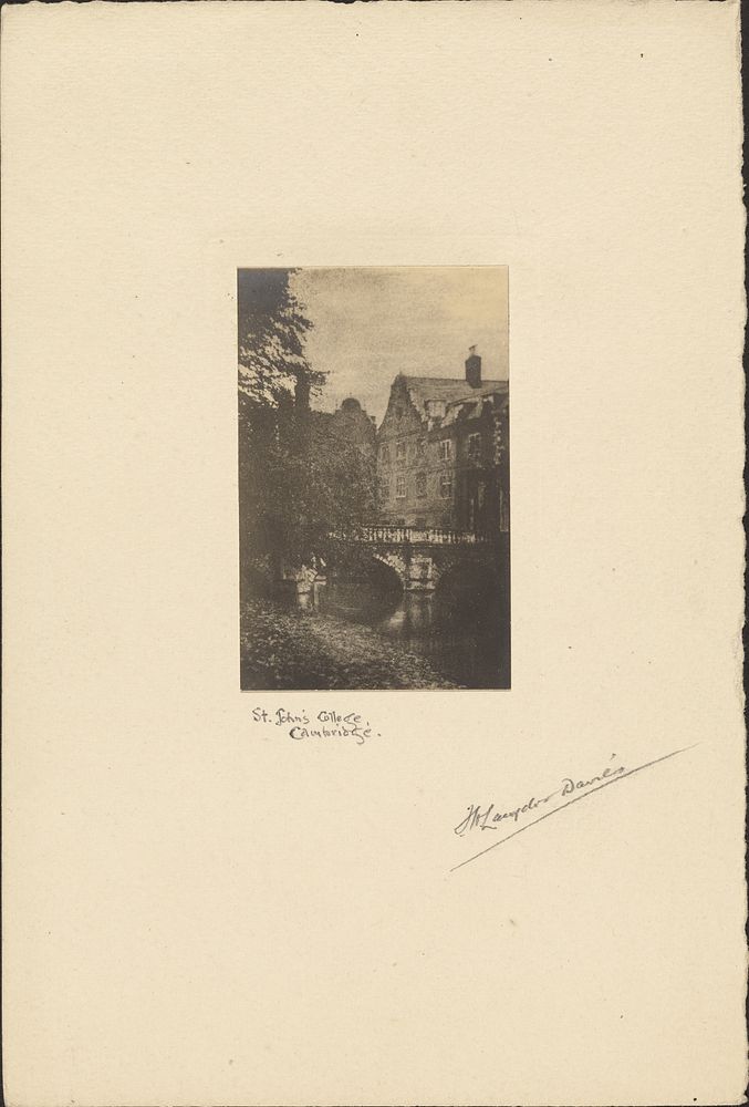 St. John's College, Cambridge by Frederick H Langdon Davies