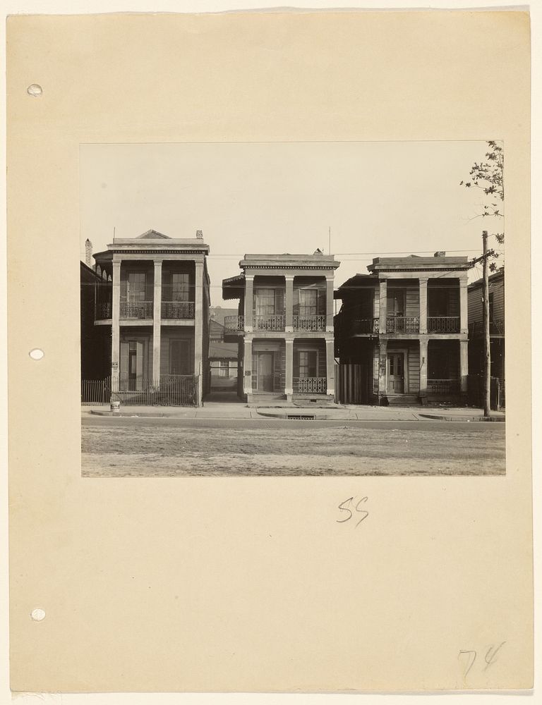 New Orleans Houses by Walker Evans