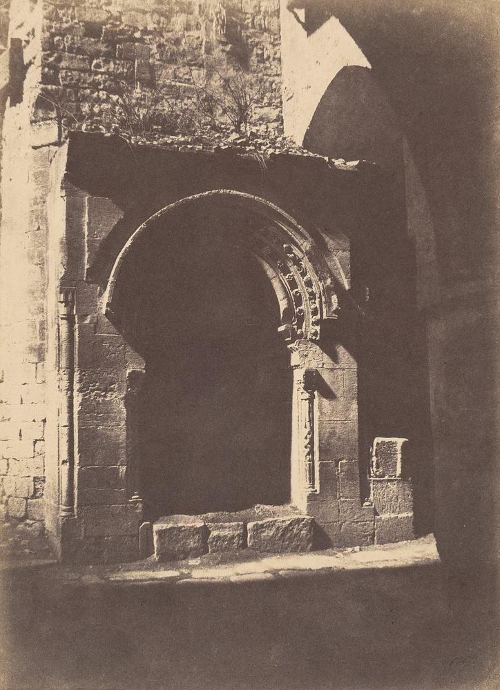 Jérusalem. Fontaine arabe 1 by Auguste Salzmann and Louis Désiré Blanquart Evrard