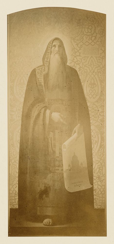 Saint Isaac, Saint Isaac le Dalmate, Mosaique by Pierre Ambrose Richebourg
