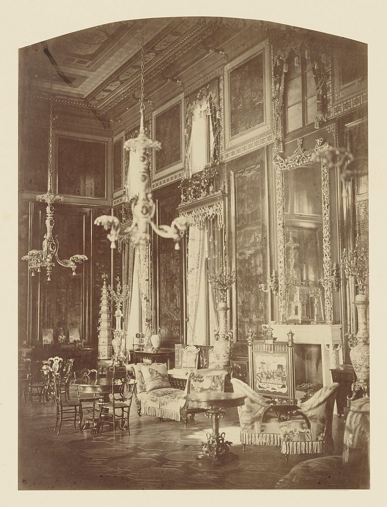 Palais de Tsarskoe-Selo, Salon Chinois by Pierre Ambrose Richebourg