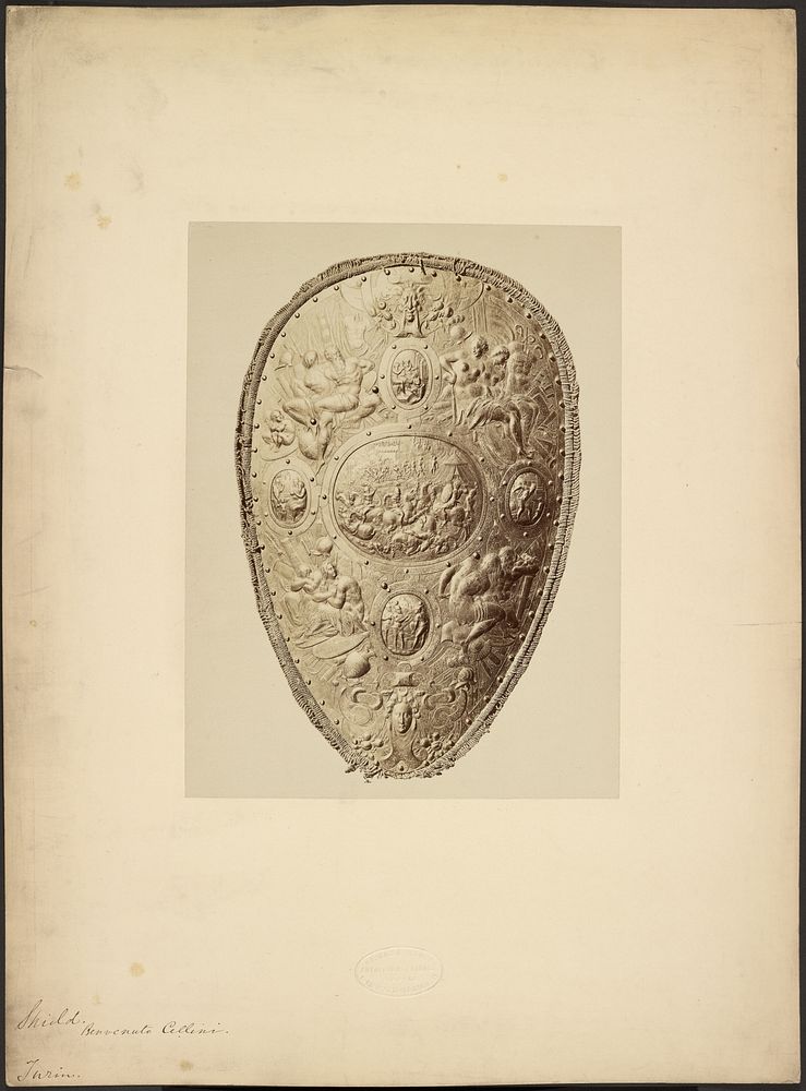 Shield by Benvenuto Cellini by Giacomo Brogi
