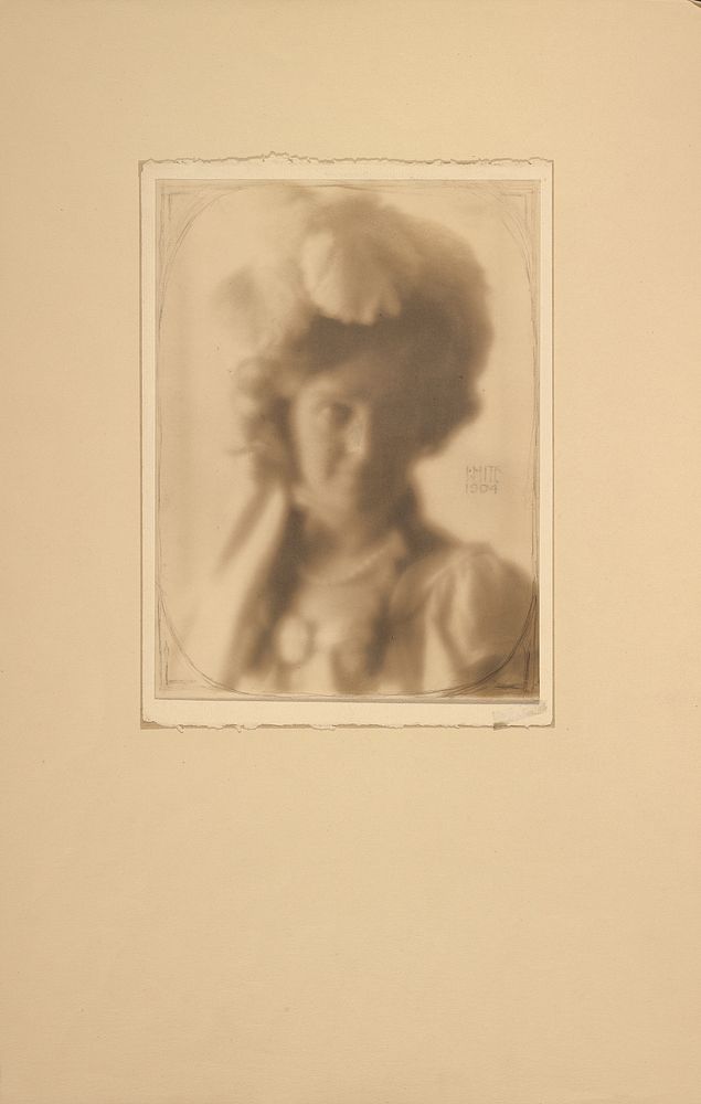 Portrait of a Woman in Costume by Clarence H White