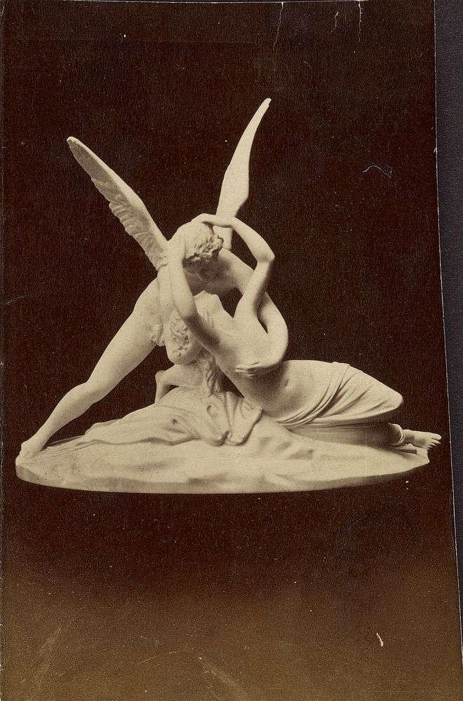 Psyche Revived by Cupid's Kiss by Canova