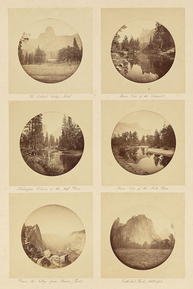 Views of Yosemite by Carleton Watkins