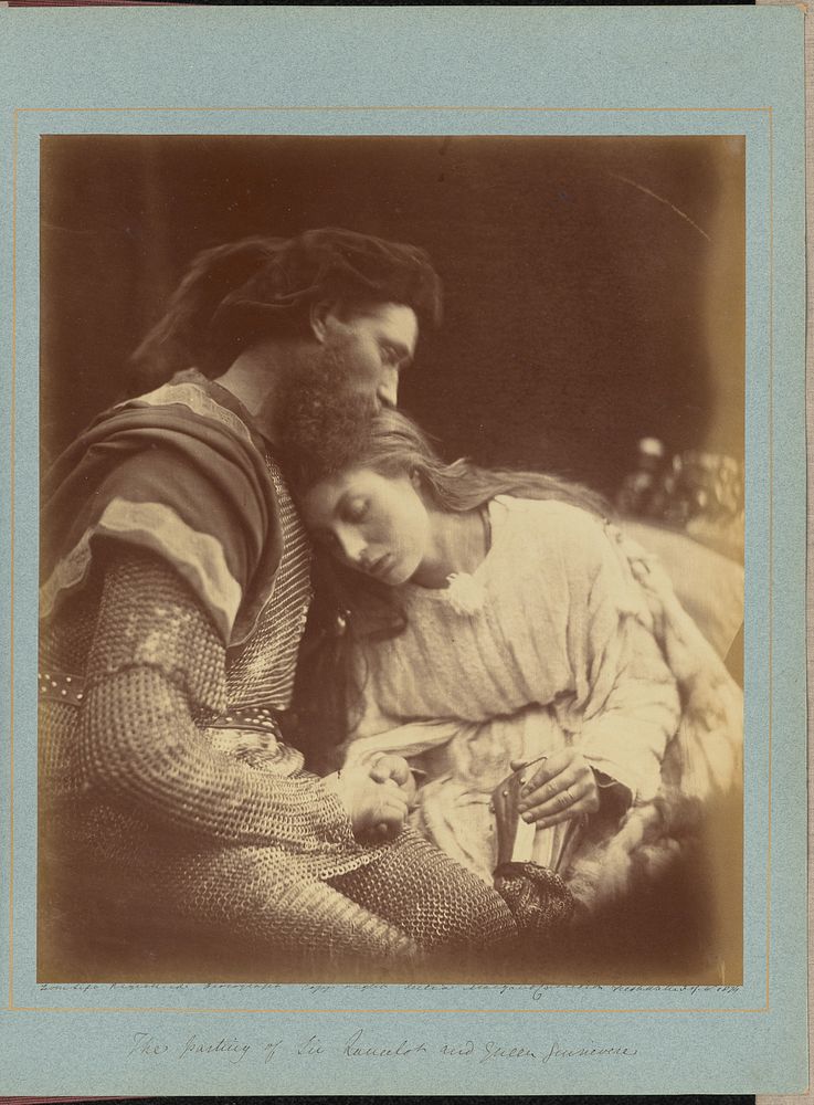 The Parting of Sir Lancelot and Queen Guinevere by Julia Margaret Cameron