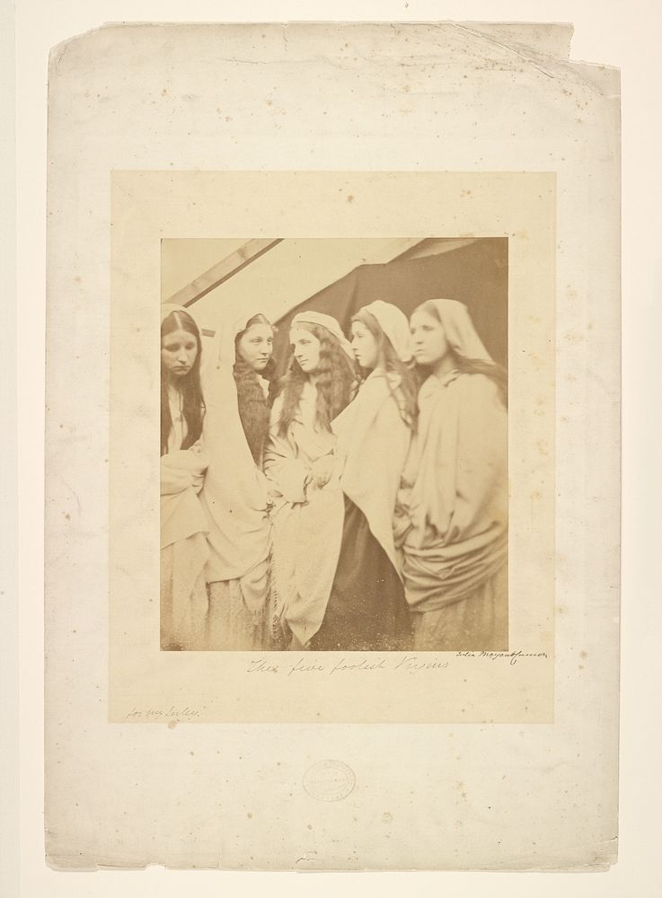 The Five Foolish Virgins by Julia Margaret Cameron