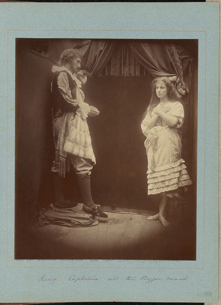 King Cophetua and the Beggar Maid by Julia Margaret Cameron