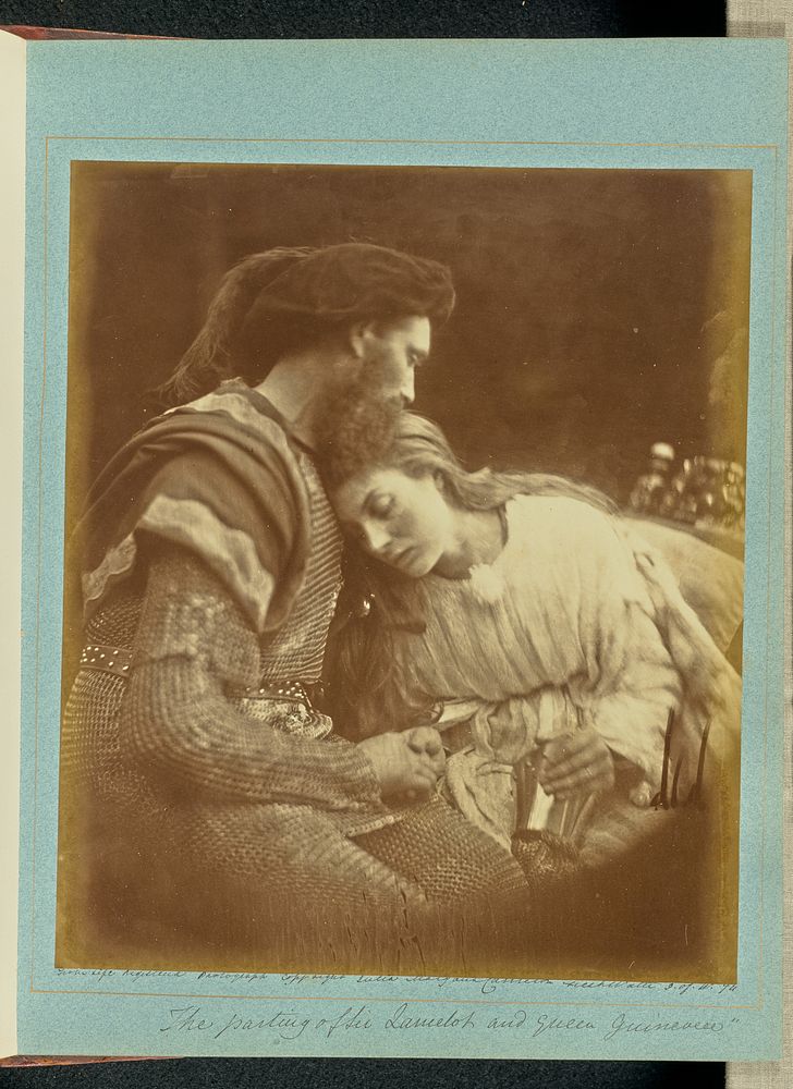 The Parting of Sir Lancelot and Queen Guinevere by Julia Margaret Cameron