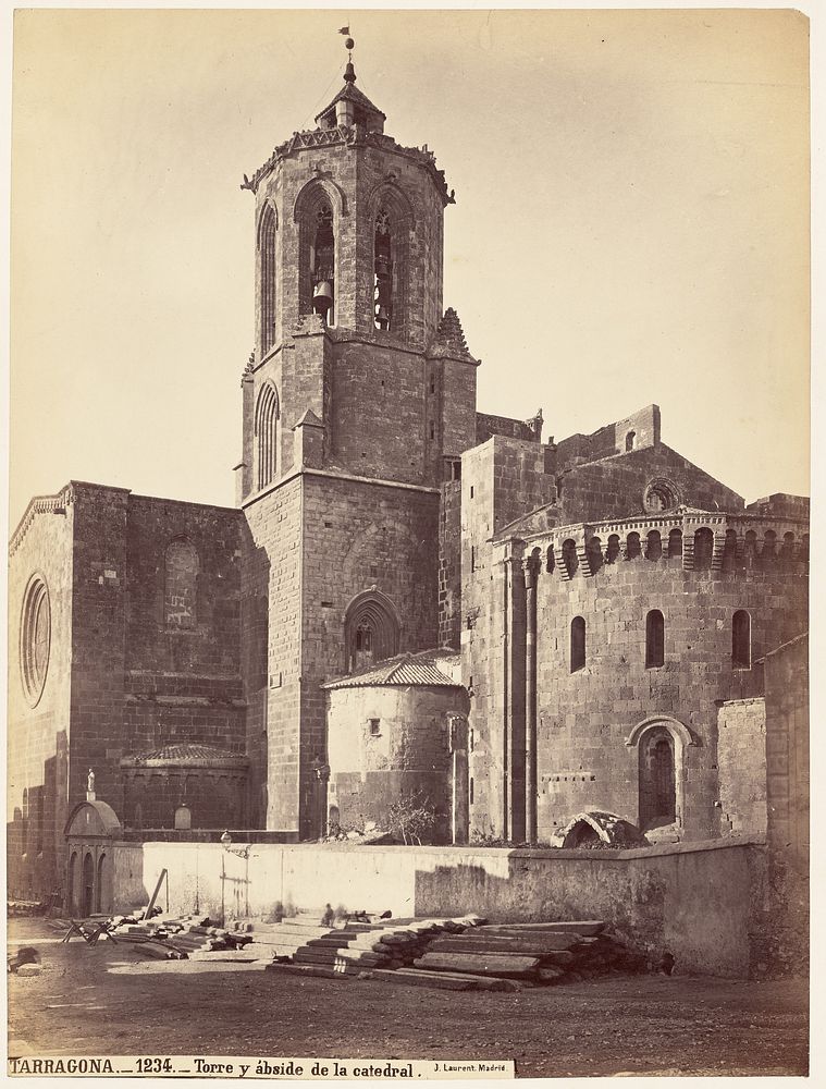 Torre y Abside de la catedral, Tarragona by Juan Laurent