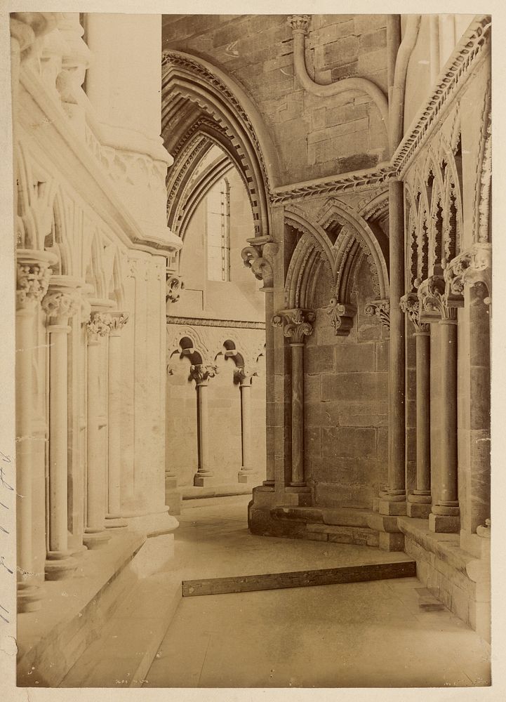 Interior hallway of Nidaros Cathedral
