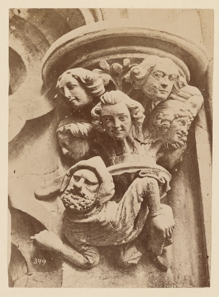 Detail of sculpture, Nidaros Cathedral