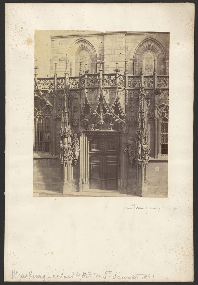 Saint-Lawrence portal, Strasbourg Cathedral