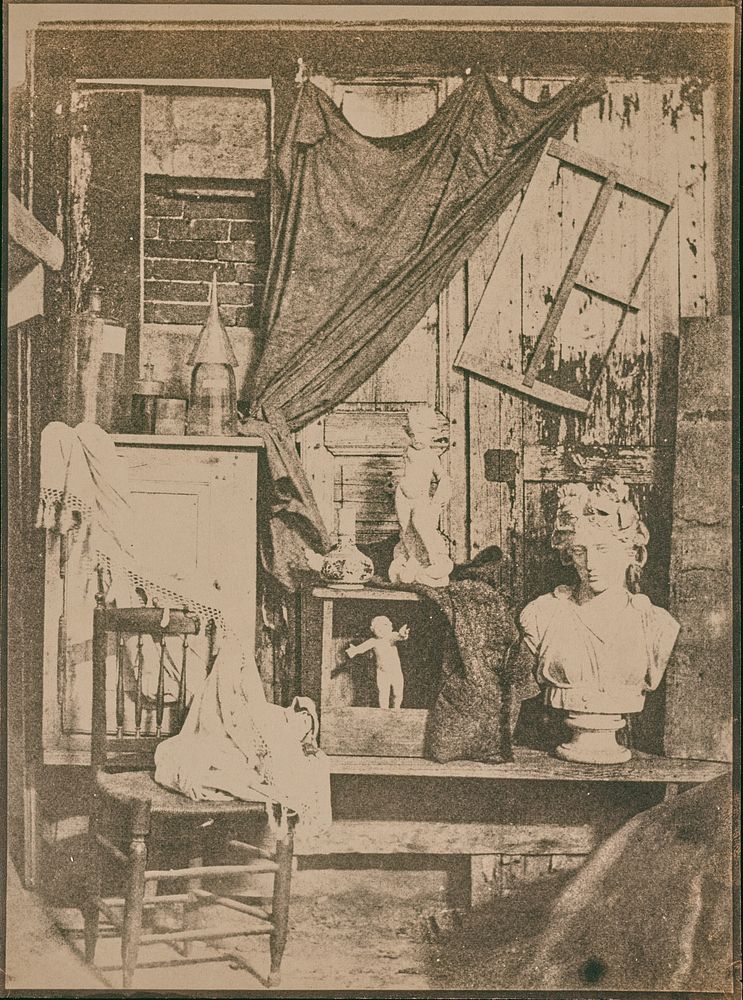 In the Studio of Bayard by Hippolyte Bayard