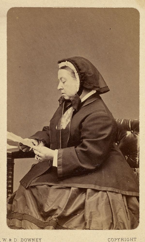 Queen Victoria by W and D Downey