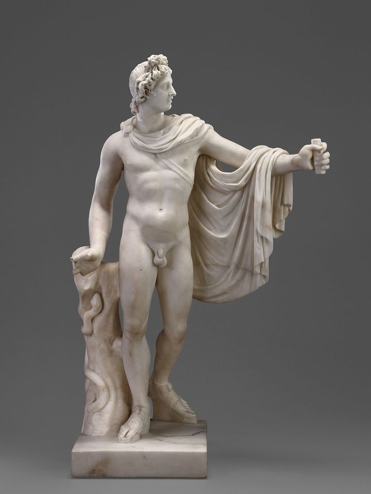 Apollo (after the antique) by Joseph Wilton