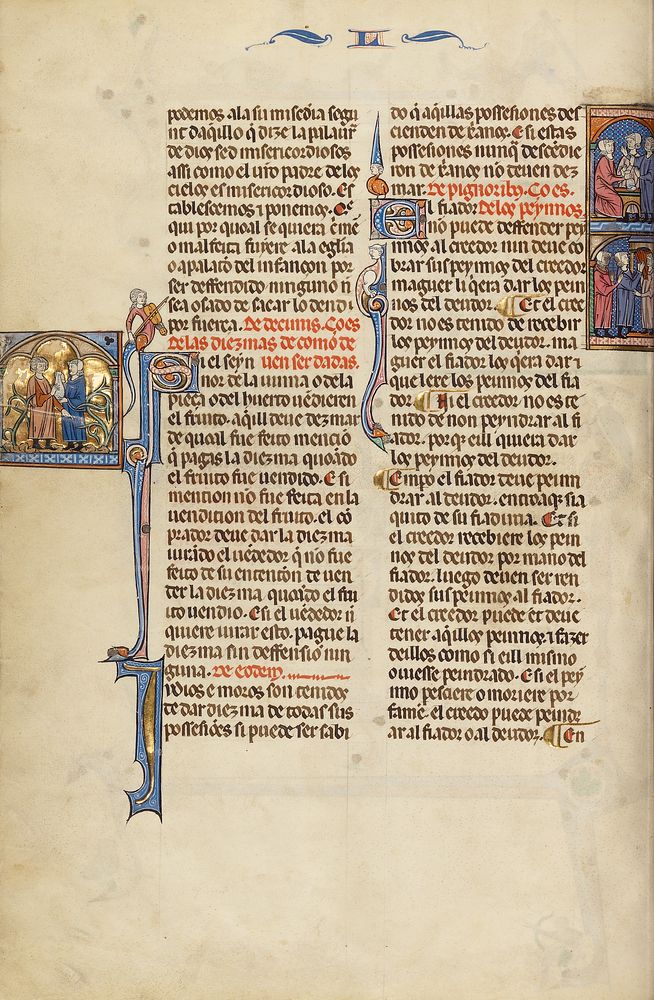 Initial S: The Delivery of Tithes; Initial E: The Delivery of Pledges and The Confiscation of a Debtor's Property by Michael…
