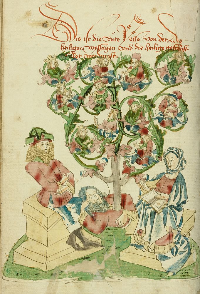 The Tree of Jesse by Hans Schilling and Diebold Lauber