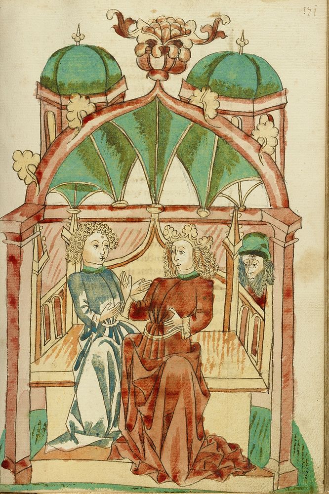 Barlaam Instructing Josaphat in the Christian Doctrine by Hans Schilling and Diebold Lauber