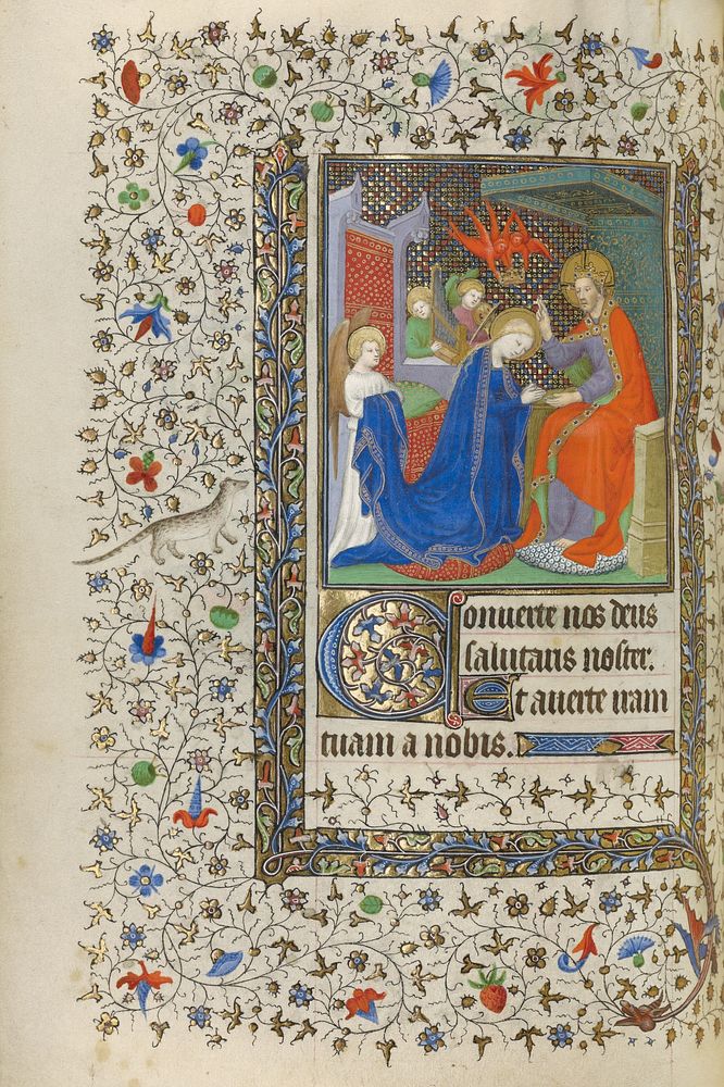 The Coronation of the Virgin by Boucicaut Master