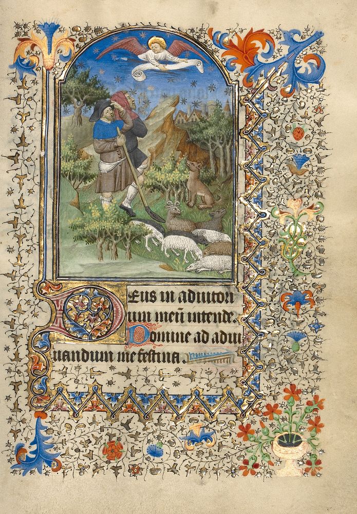 The Annunciation to the Shepherds by Master of the Harvard Hannibal