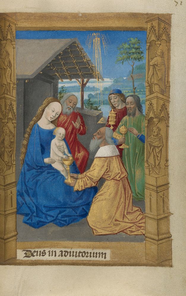 The Adoration of the Magi by Master of Guillaume Lambert