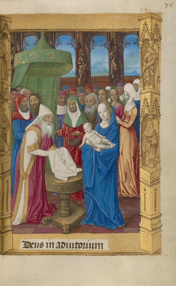 The Presentation in the Temple by Master of Guillaume Lambert