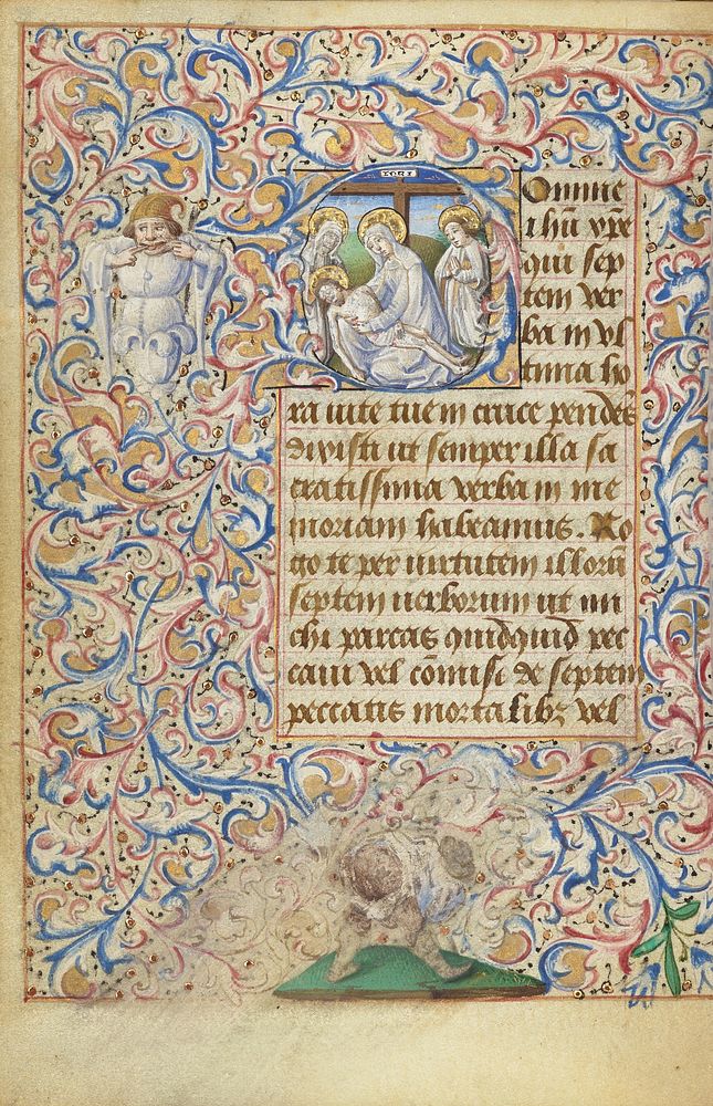 Initial D: The Lamentation by Master of Jean Rolin II Hand B