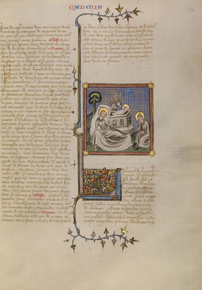 The Nativity by Master of Jean de Mandeville