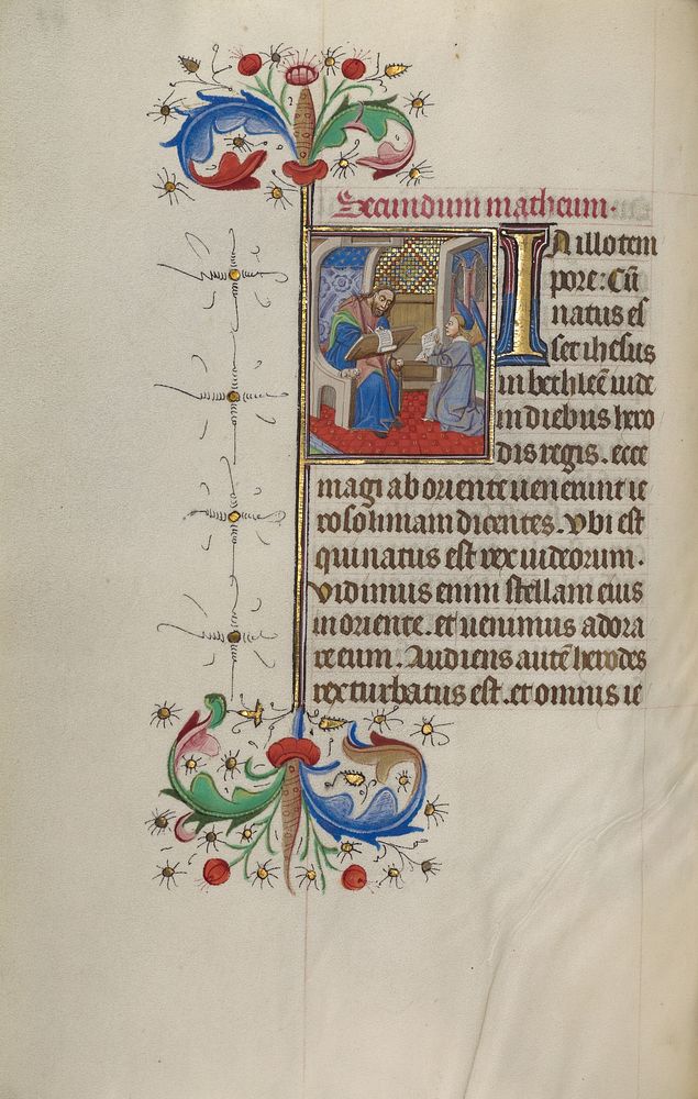 Saint Matthew by Master of the Lee Hours