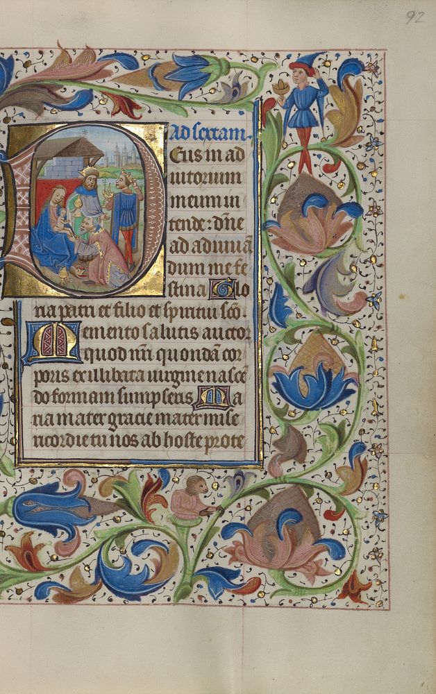 Initial D: The Adoration of the Magi by Master of the Lee Hours