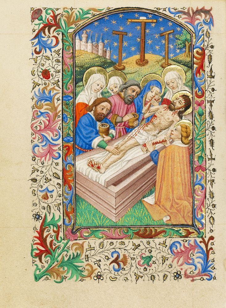 The Entombment by Master of Sir John Fastolf