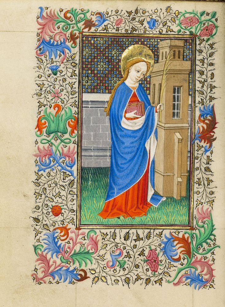 Saint Barbara by Master of Sir John Fastolf