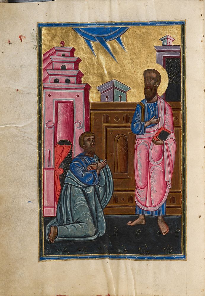 Saint Paul and Sergius, Roman Proconsul in Cyprus by Malnazar and Aghap ir