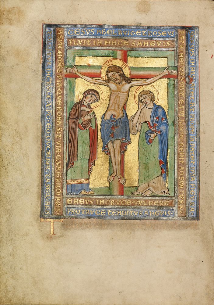 Initial T: The Crucifixion