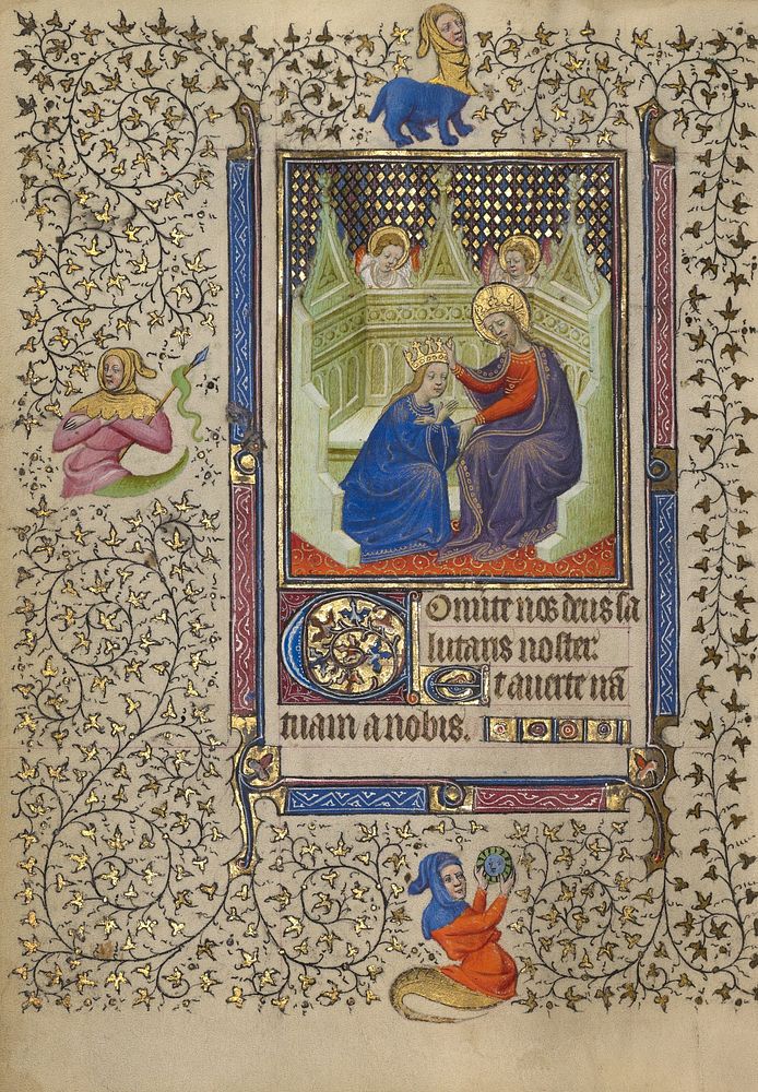 The Coronation of the Virgin by Egerton Master