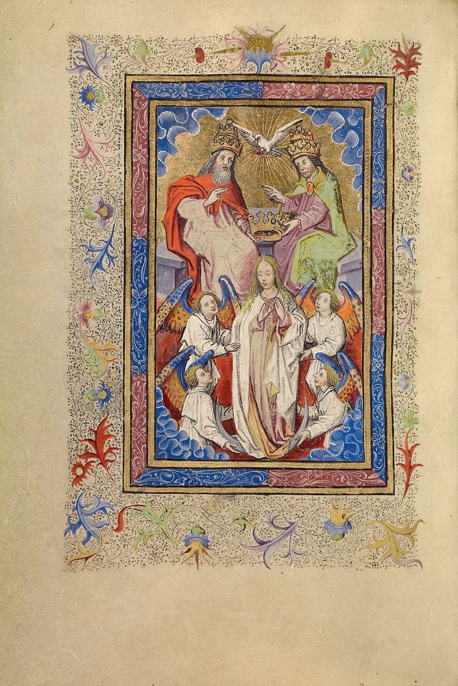The Coronation of the Virgin by the Trinity