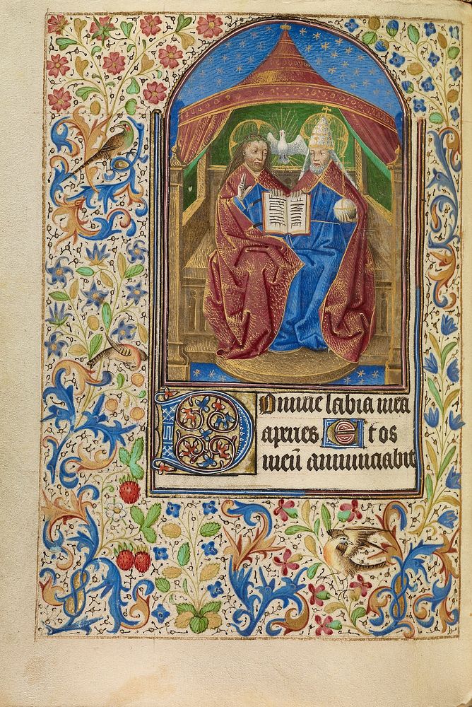 The Trinity by Master of Jacques of Luxembourg
