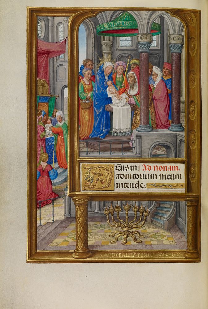 The Presentation in the Temple by Master of James IV of Scotland