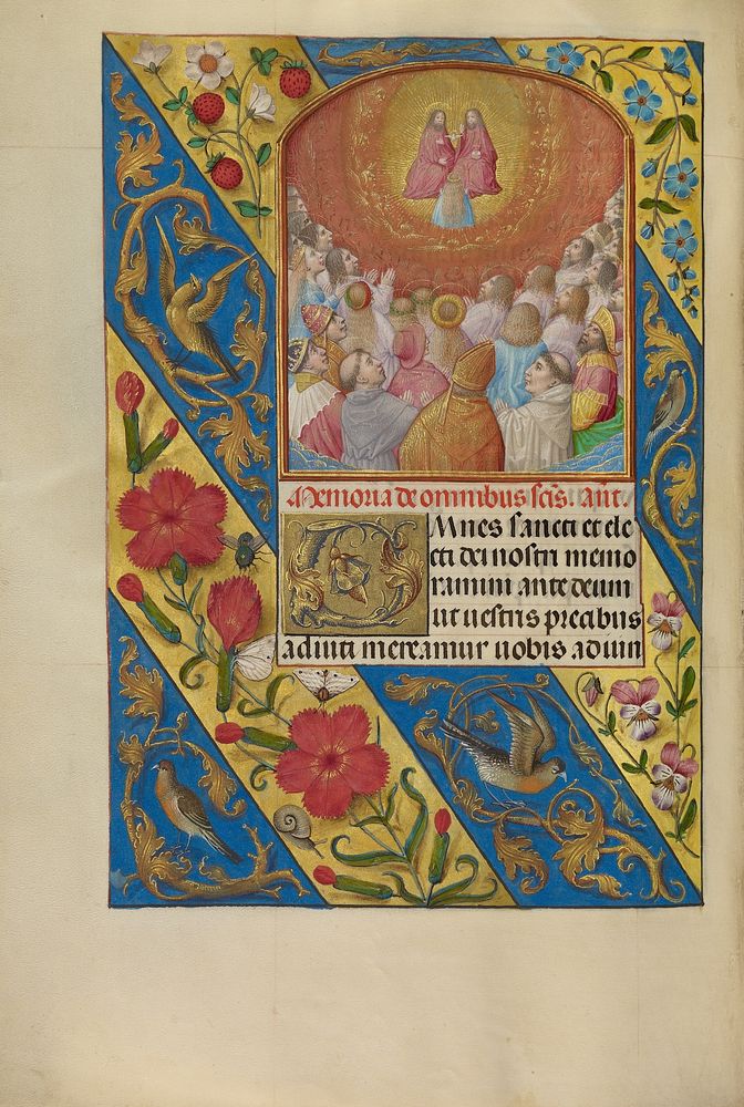 All Saints by Master of the First Prayer Book of Maximilian