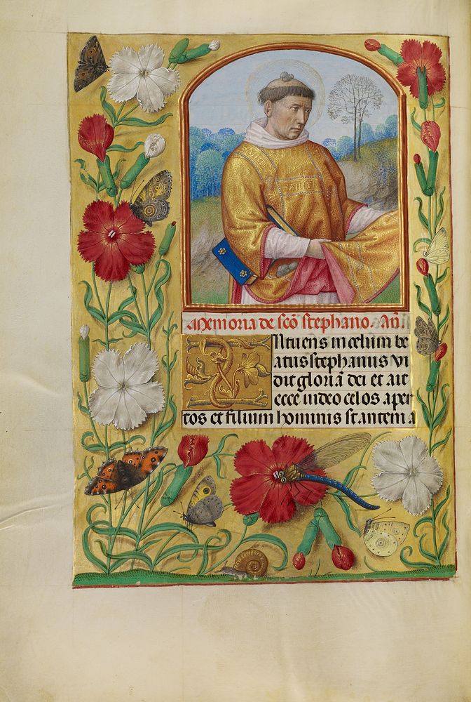 Saint Stephen by Master of the First Prayer Book of Maximilian