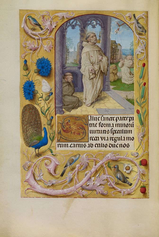 The Stigmatization of Saint Francis by Master of the Lübeck Bible