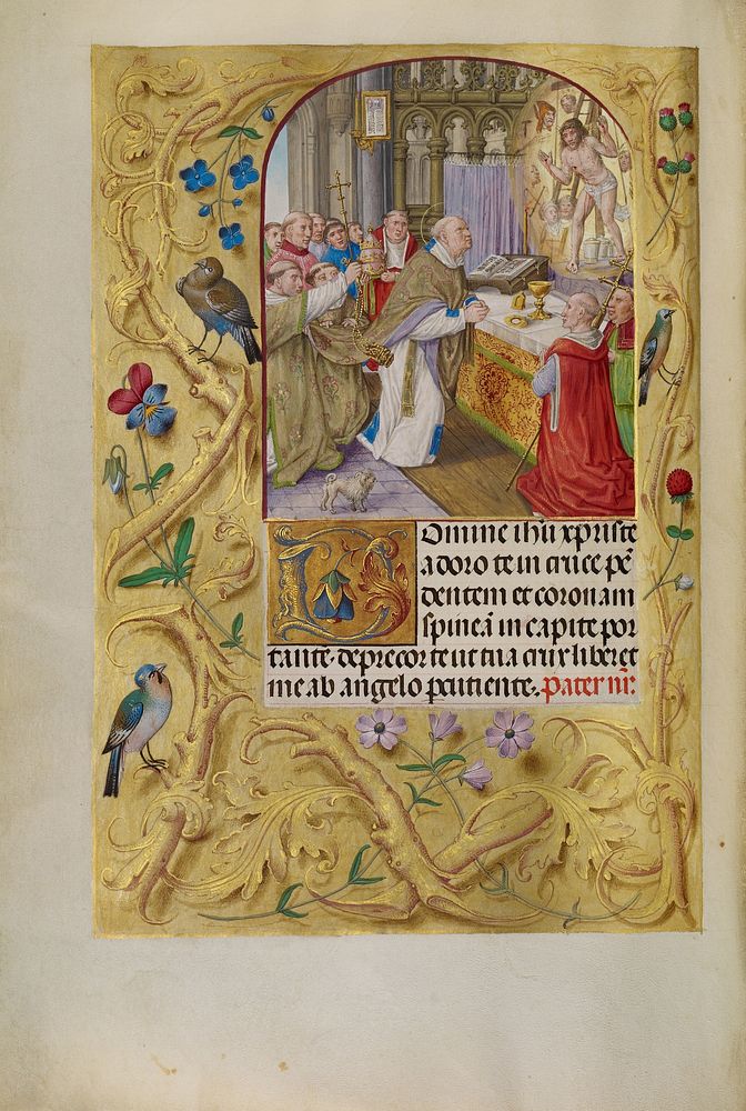 The Mass of Saint Gregory by Master of the Lübeck Bible
