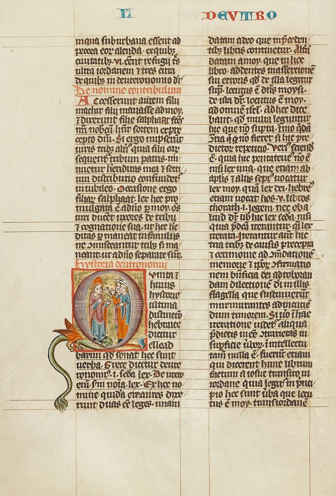 Initial Q: Two Israelites Courting a Young Woman