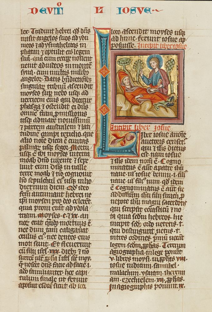 Initial L: God Blessing the Dead Moses