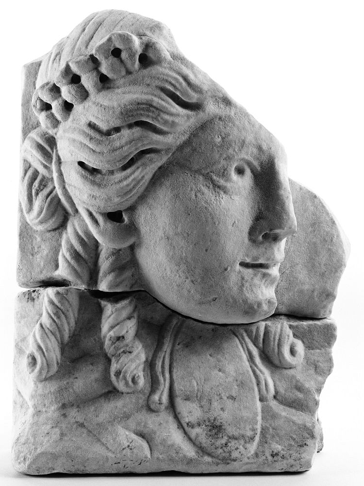 Fragment of a Double-Sided Relief with Theater Mask