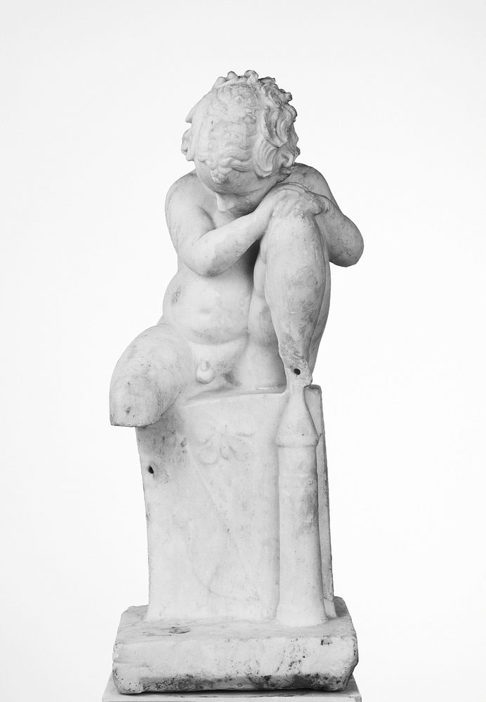 Statue of a Seated Eros